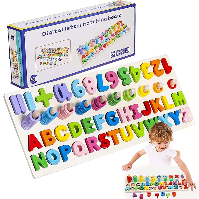 Kidology Digital Letter Matching Board Puzzle
