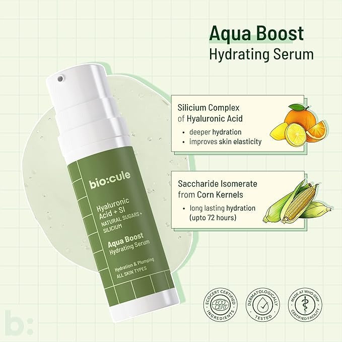 Biocule Aqua Boost Hydrating Serum - 30 ml