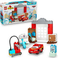 Lego Duplo Disney and Pixar Cars McQueen’s Visit to Doc’s Garage 10456 Building Blocks Toys for 2+ Gift for Boys and Girls