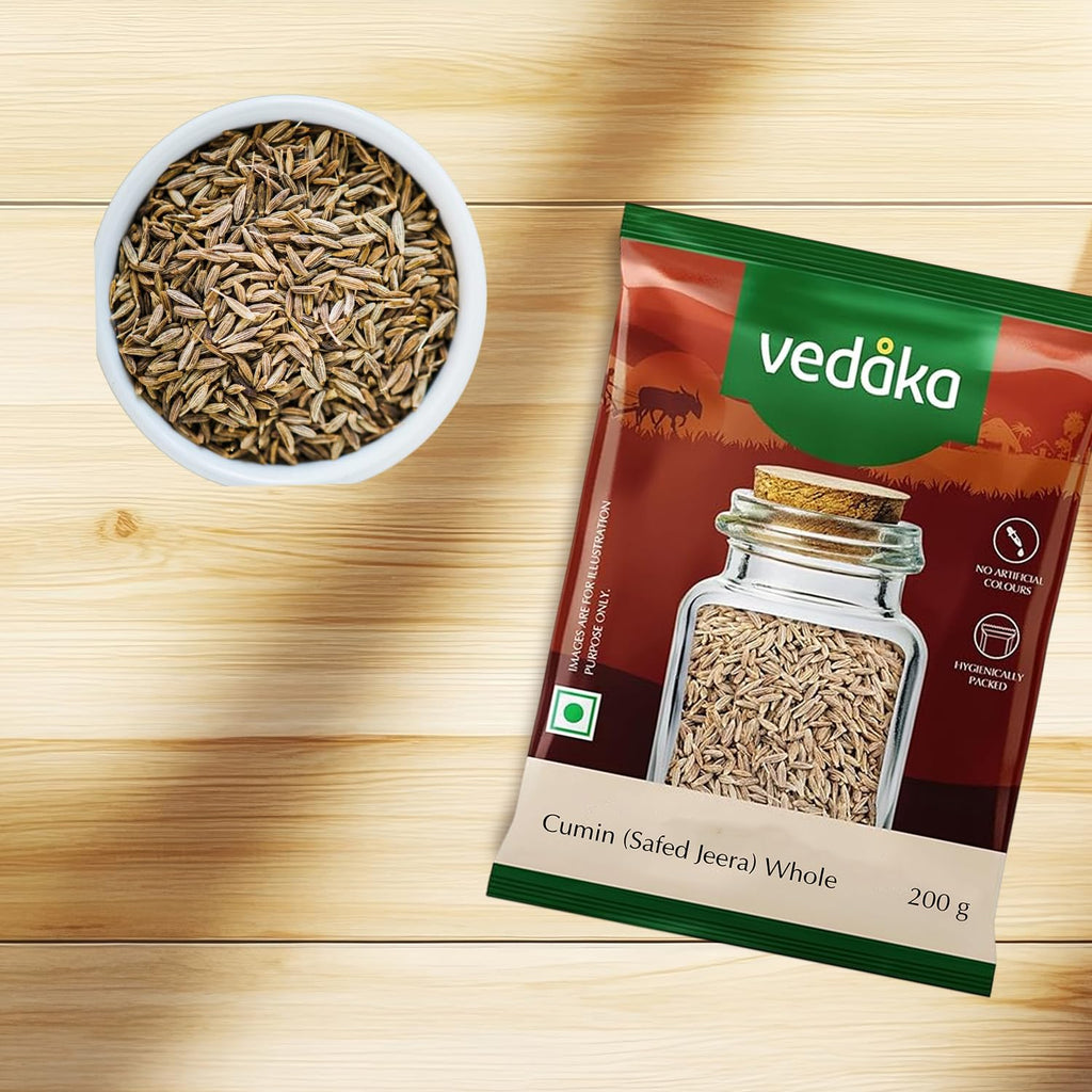 Vedaka Cumin (Safed Zeera) whole, 200 g