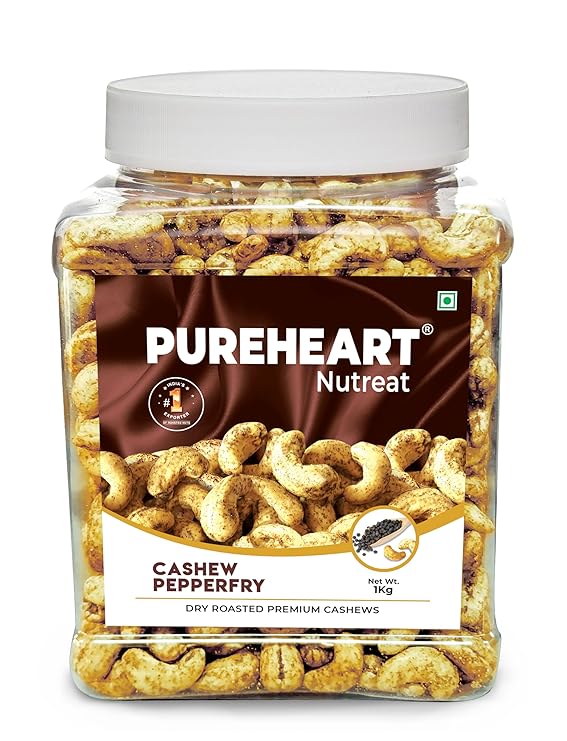 Pureheart Nutreat Pepperfry Cashews - 1 kg