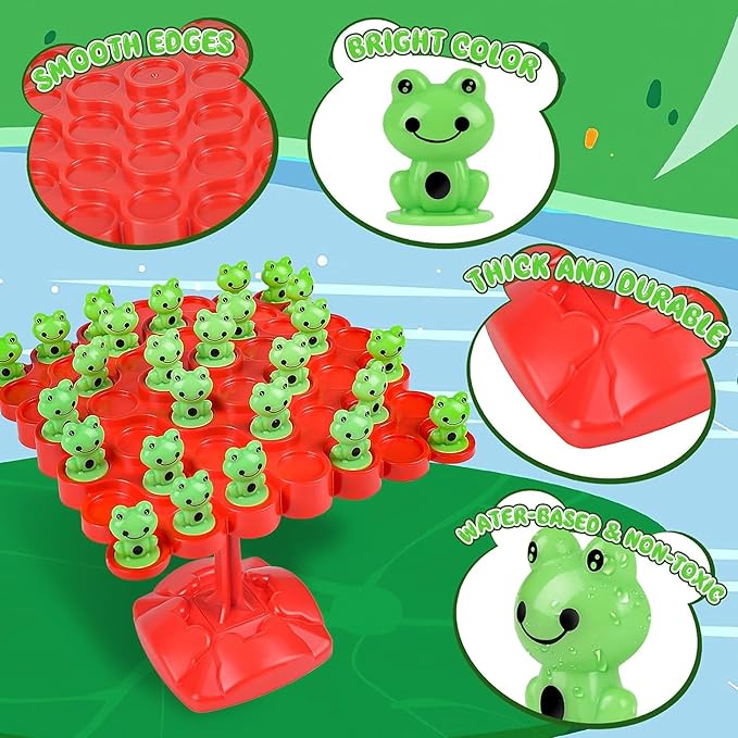 Kidology Frog Balance Tree Frog Balance Counting Toys