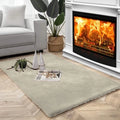 Luxe Home International Ruffle Floor Rug Floor 3 X 5 Ft Colour Beige