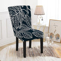Story@Home Chair Cover Stretch Dining Chair Cover Navy Blue Chair Cover