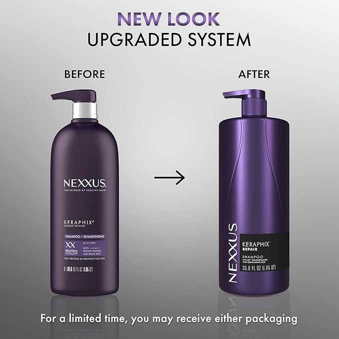 Nexxus Keraphix Shampoo for Damaged Hair 33.8 oz - 1000 gms
