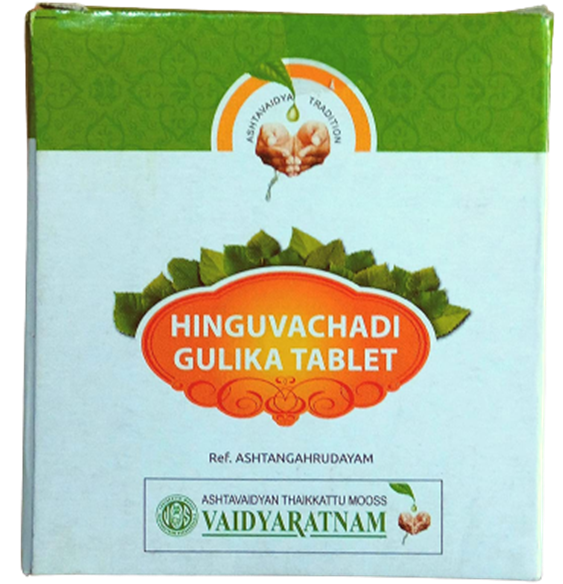 Vaidyaratnam Hinguvachadi Gulika - 100 Tabs