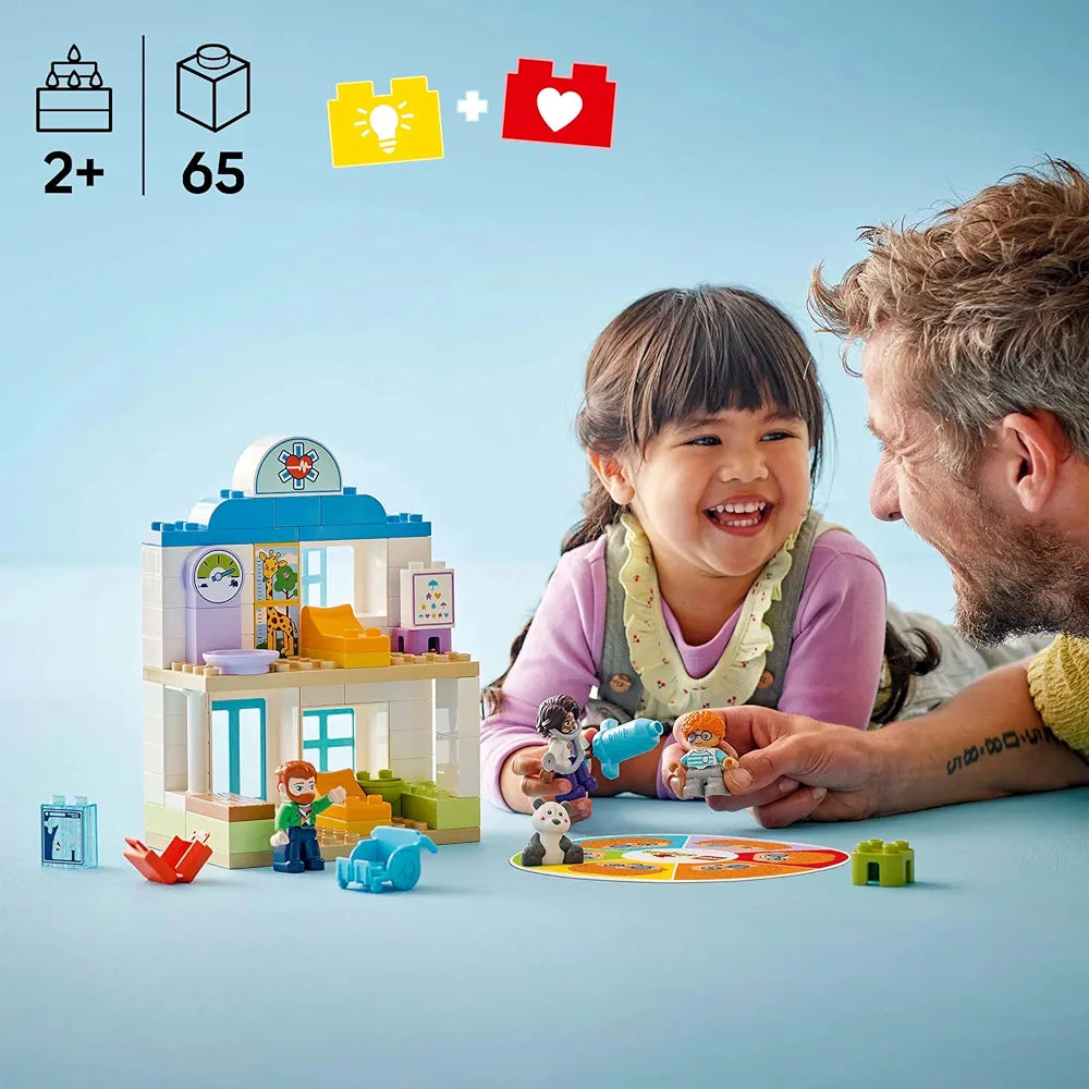 Lego Duplo Town First Time: Visit with The Doctor 10449 Building Blocks Toys for 2+ Gift for Boys and Girls