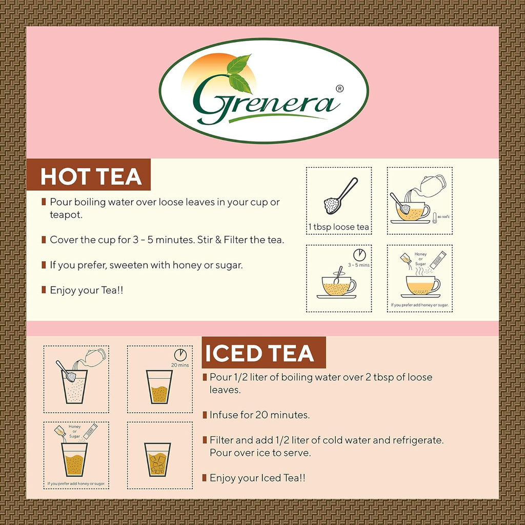 Grenera South African Rooibos Tea - 500 Grams