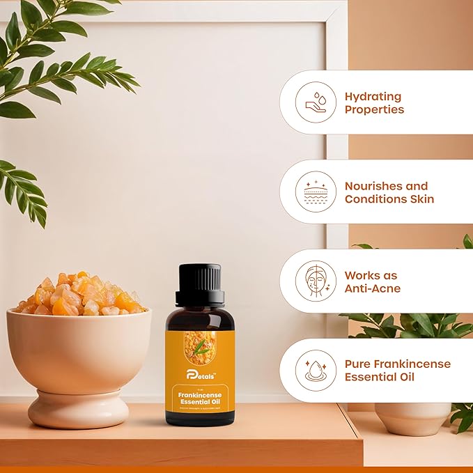 DPetals Frankincense Essential Oil - 15 ml