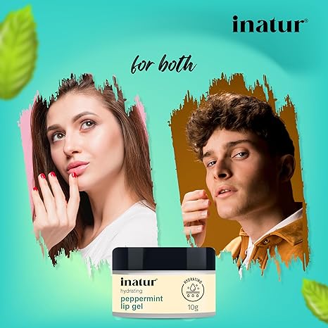 Inatur Peppermint Lip Gel - 10 gms