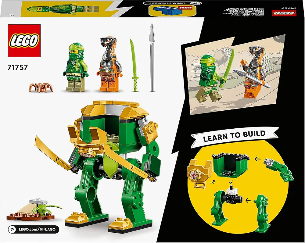 Lego Ninjago Lloyd's Ninja Mech 71757 Building Kit Multi Color