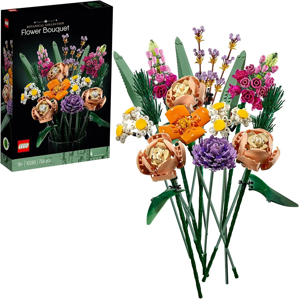 Lego Flower Bouquet 10280 Building Kit A Unique Flower Bouquet Gift and Creative Project for Adults