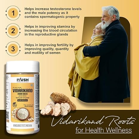 Iyush Herbal Ayurveda Vidharikand Powder - 100 gms