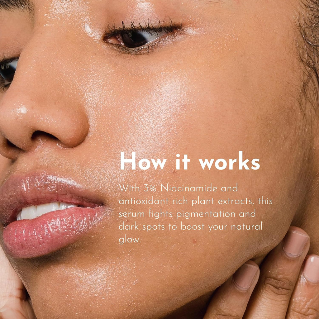 Orimii Skin Toning Niacinamide Face Serum for Dark Spots & Pigmentation | Enriched with Kakadu Plum, Hyaluronic Acid & Goji Berry | Pregnancy & Breastfeeding Safe, Fragrance Free (30ml)