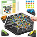 Kidology Chain Triangle Chess Game Triggle Rubber Band Game Multicolour