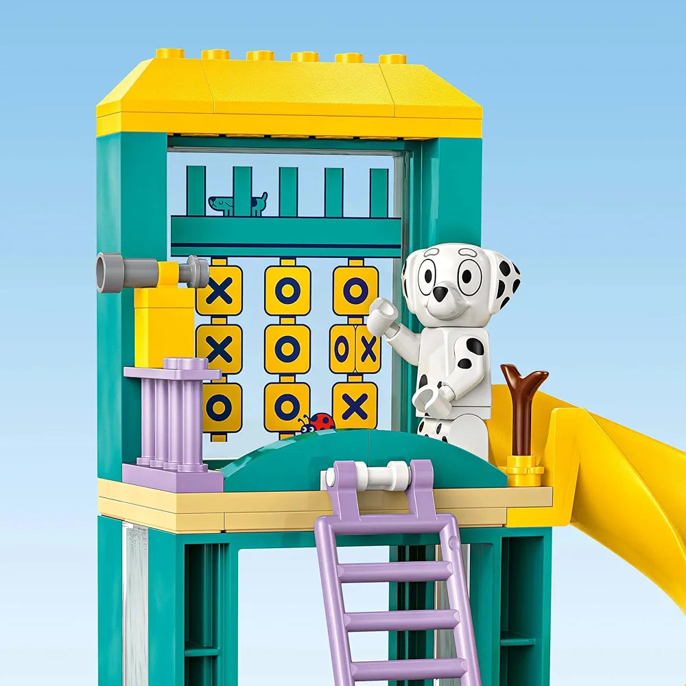 Lego Bluey Playground Fun with Bluey and Chloe Preschool Toy 11201 Building Kit for 4+ Age Boys and Girls