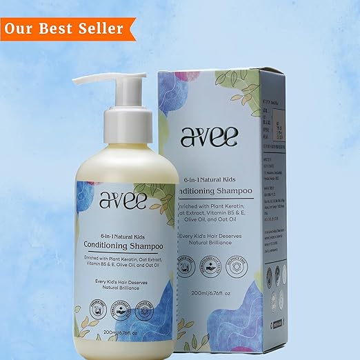 Avee Kids Shampoo for 5 to 12 Years Conditioning Shampoo for Kids - 200 ml