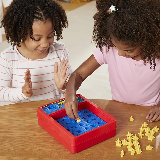 Hasbro Gaming Perfection Game for Kids Ages 5 and Up Multicolor