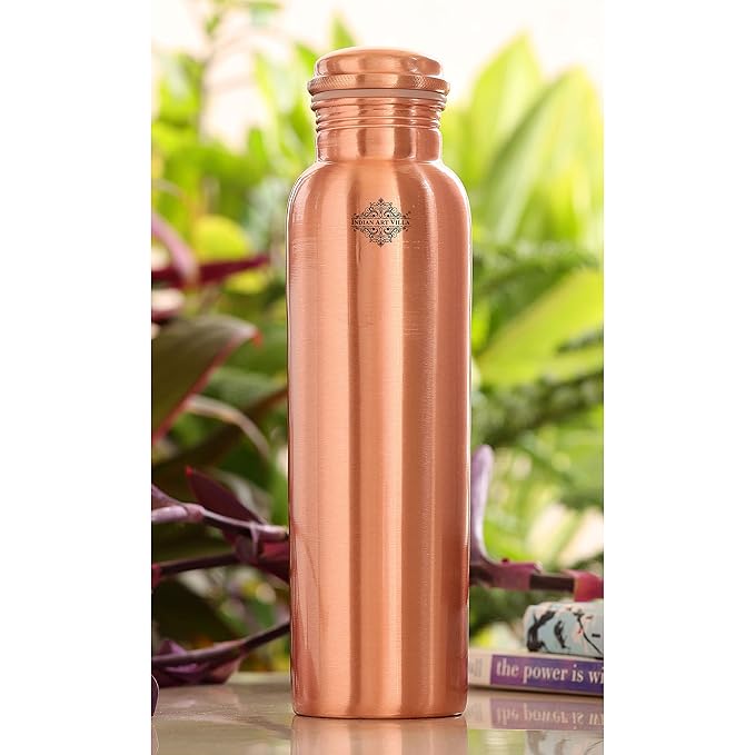 Indian Art Villa Matt Finish Lacqour Coated Anti Tarnished Leak Proof Copper