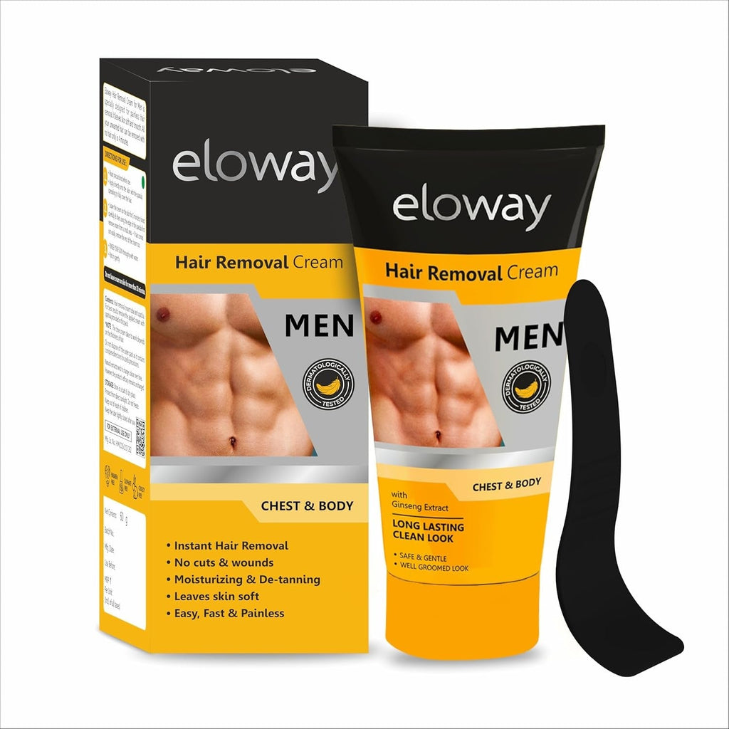 Eloway Hair Removal Cream for Men - 60 gms