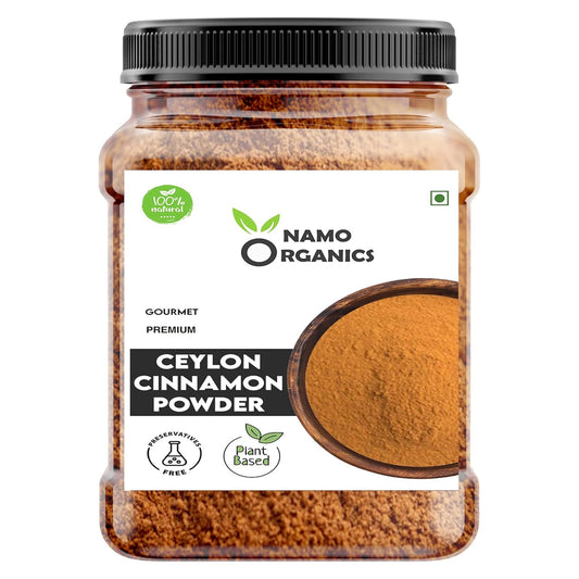 Namo organics - Cinnamon Powder 200g | Dalchini Cinnamon Powder | 100% Pure & Natural | Ceylon Dalchini Powder Spices Aroma & Flavour