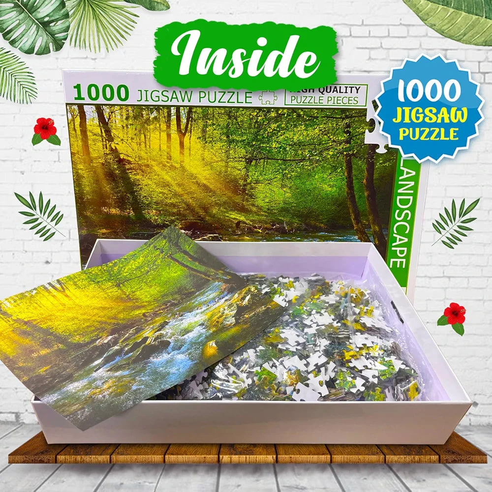 Hello Friend Landscape 1000 Piece Jigsaw Puzzles for Kids and Childrens
