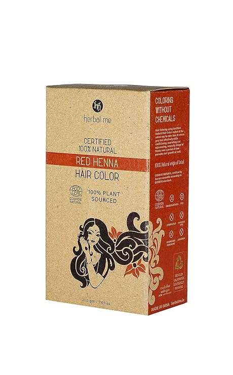 Herbal Me Red Natural Hair Color - 200 ml