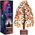 Simply Vedic Chakra Red Carnelian Crystal Tree