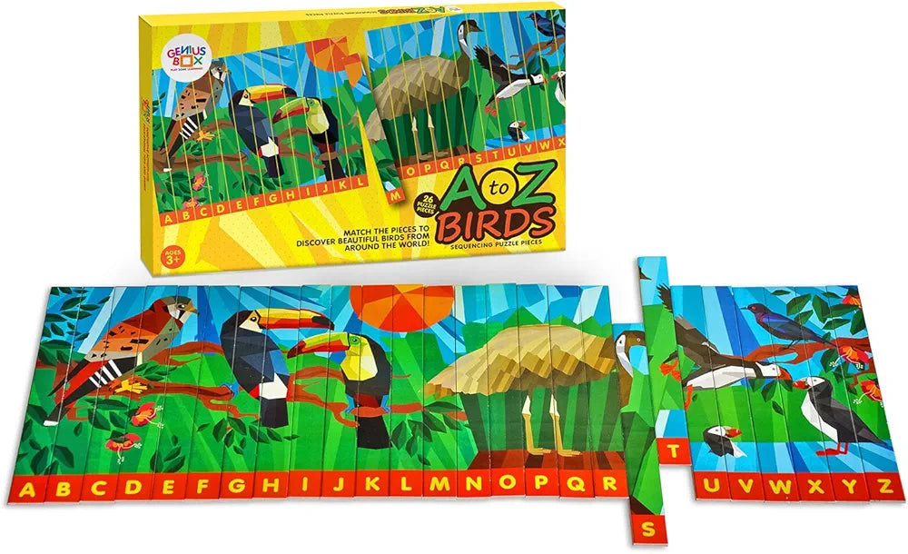 Genius Box Educational Toy for 3 Years and Up: Feathered Friends DIY, Activity Kit, Learning Kit, Educational Kit, STEM Toy
