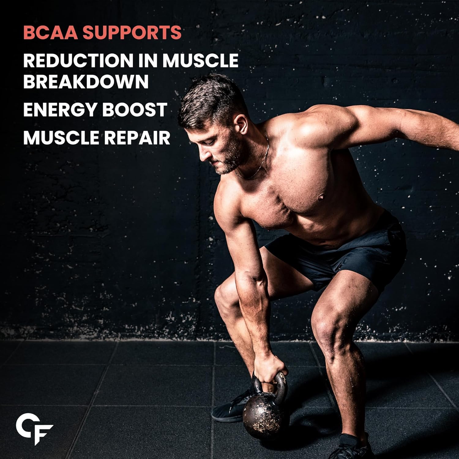 Carbamide Forte BCAA Powder 5000mg | 2:1:1 Ratio BCAA Supplement for Men & Women | Muscle Recovery & Growth | Pre & Intra Workout | Peach Ice Tea Flavour â€“ 210g