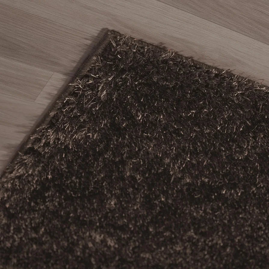 Ishro Home Premium Fuzzy Shag Carpet For Hall Rugs For Living Room Carpets For Living Room Colour Classic Brown 3x5 Fts