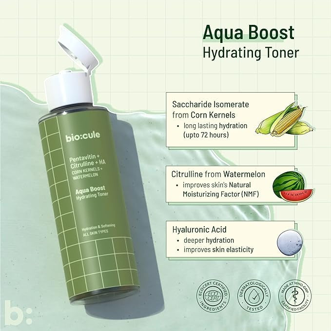 Biocule Aqua Boost Hydrating Toner Drop - 100 ml