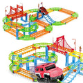 Kidology Flexible Racing Track Playset Toy for Kids 3+ 95 Pcs Multicolor