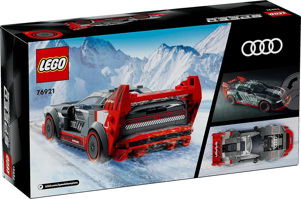Lego Speed Champions Audi S1 e-tron Quattro Race Car Toy Set 76921