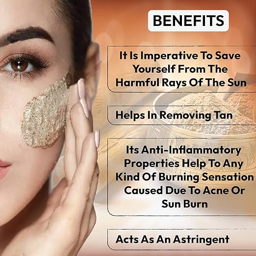 Luvyh Sandalwood Face Scrub - 100 gms