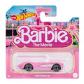 Hot Wheels Plastic Barbie The Movie Die-Cast Pink Corvette In 1:64 Scale