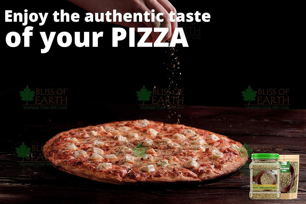 Bliss of Earth 100Gm Naturally Organic Dried Oregano Flakes For Seasoning On Pizza & Pasta