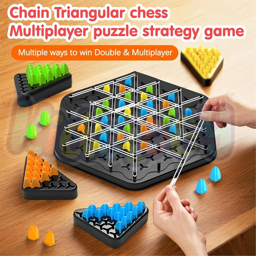 Kidology Chain Triangle Chess Game