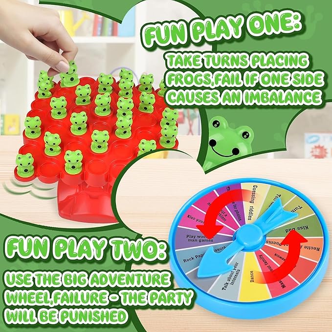 Kidology Frog Balance Tree Frog Balance Counting Toys