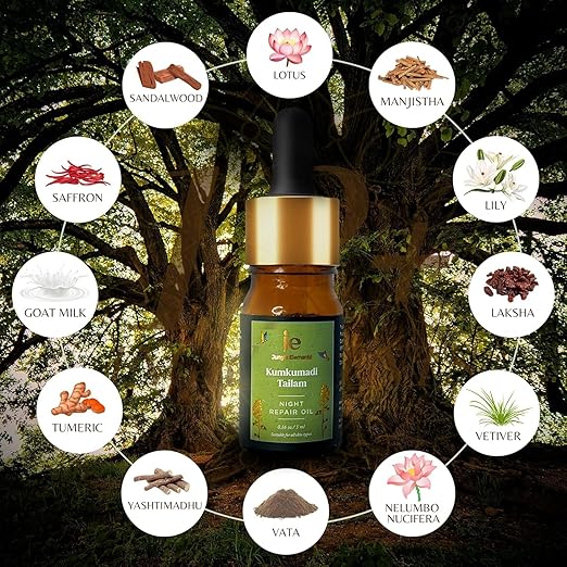 Jungle Elements Ayurvedic Kumkumadi Tailam Kumkumadi Face Oil - 5 ml