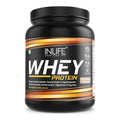 INLIFE Whey Protein Powder, Blend of Isolate Concentrate Hydrolysate Powder, Sports Nutrition Workout Drink, Muscle Food, Body Building Supplement for Men Women (Cafe Mocha, 400g)