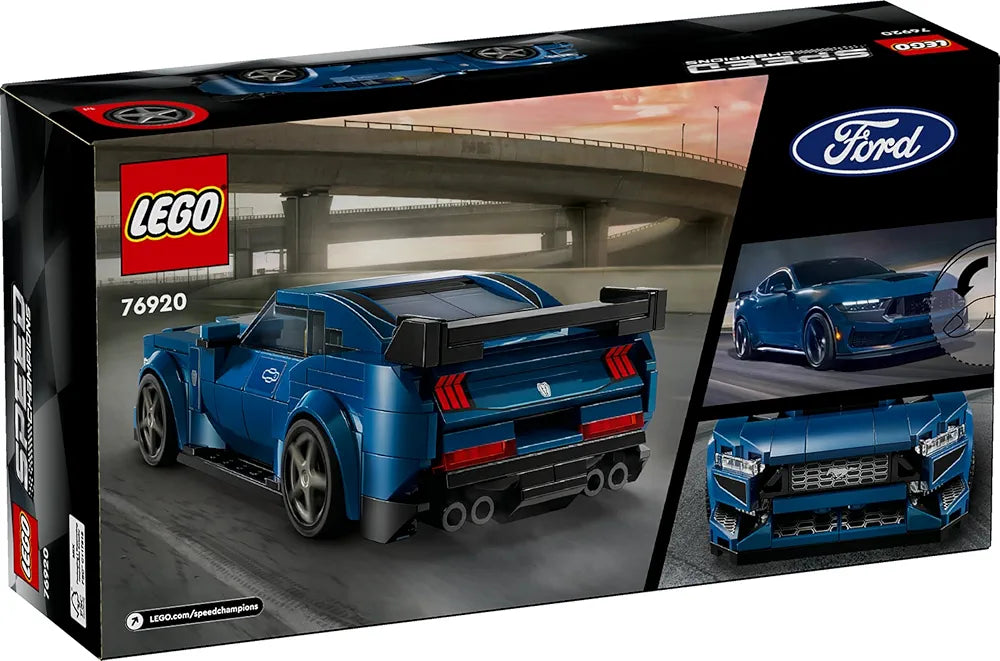 Lego Speed Champions Ford Mustang Dark Horse Sports Car Toy Set 76920