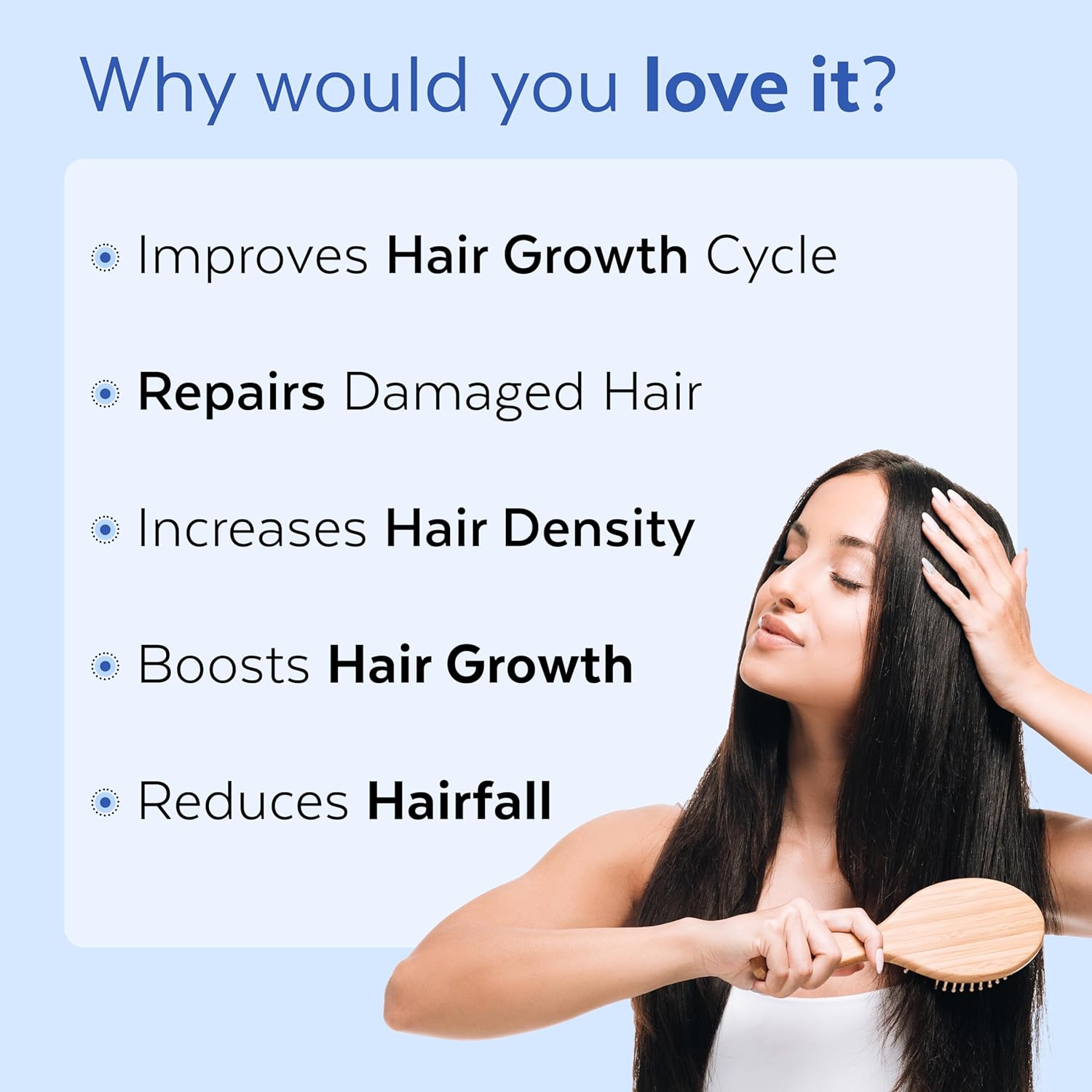 Hair Growth Serum 4% Anagain,3% Redensyl,2% Baicapil,1% Capilia Longa, Caffeine,Biotin & Rice Water With Rosemarry Advanced Hair Growth for Hair Fall Control Hair Serum for Women & Men 30ml