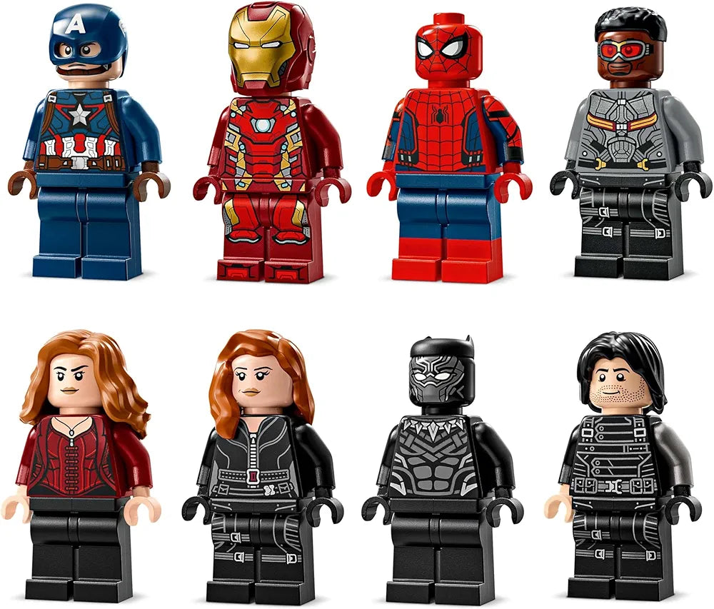 Lego Marvel Captain America: Civil War Action Battle Buildable Playset with 8 Minifigures 76314
