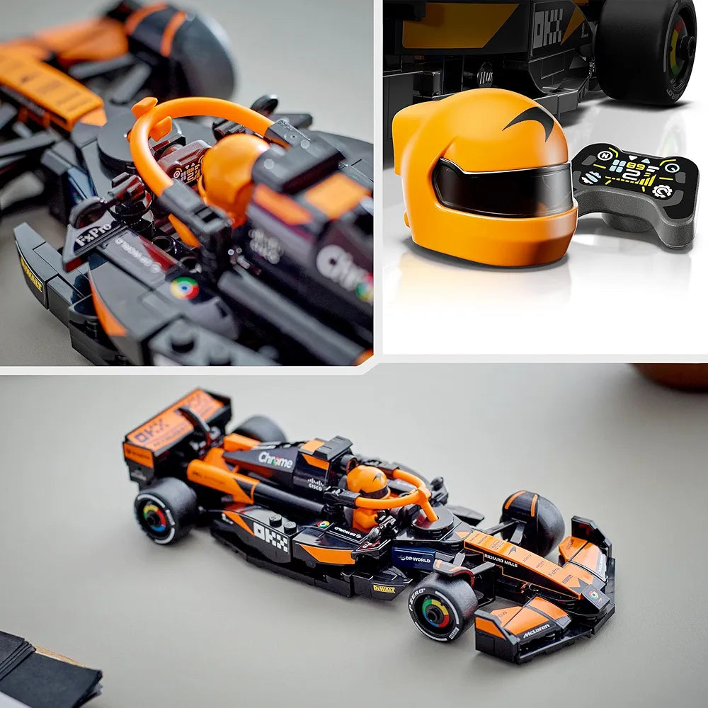Lego Speed Champions McLaren F1 Team MCL38 Race Car Vehicle Set 77251 Building Blocks Toys for 10+ Gift for Boys and Girls