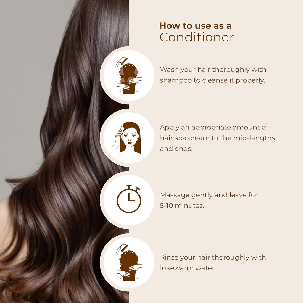 INDUS VALLEY 100% organic Deep Nourishing Hair Spa (ultima spa 175ml)