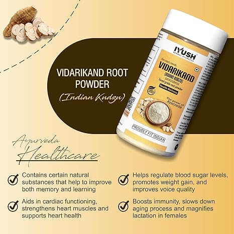 Iyush Herbal Ayurveda Vidharikand Powder - 100 gms