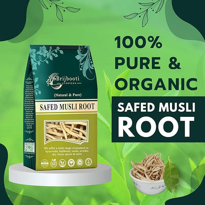 Brijbooti Birju Mahavir Safed Musli Root