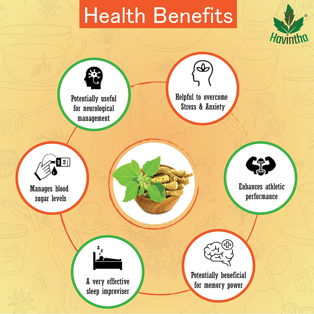 Havintha Natural Ashwagandha Powder - 227 gms