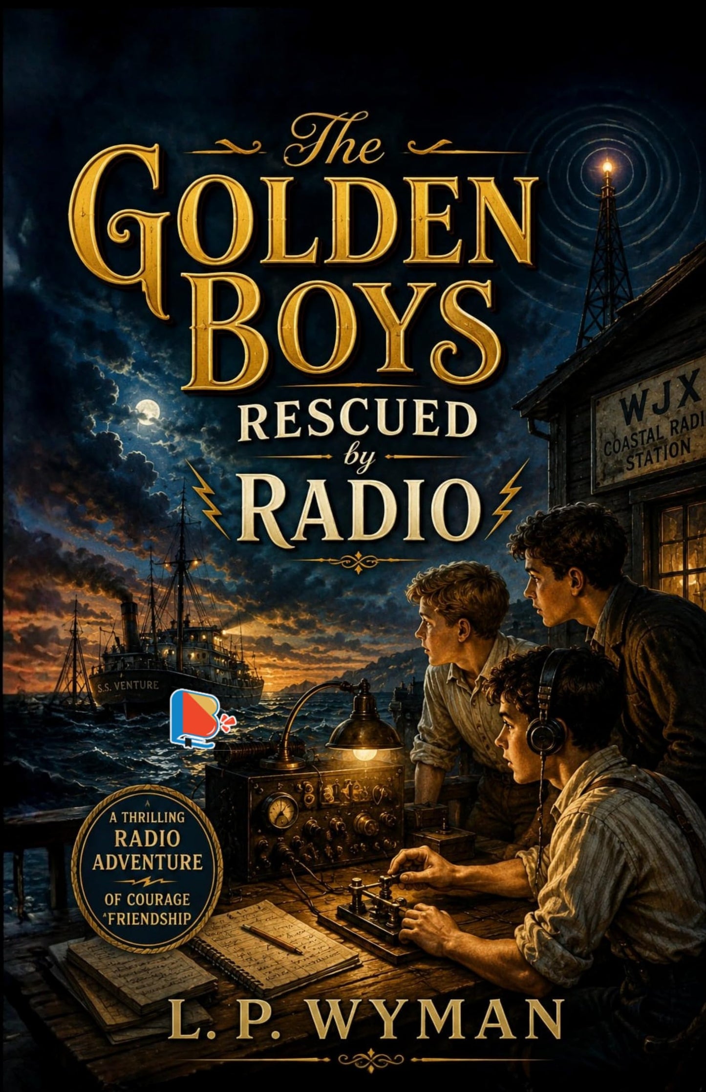 The Golden Boys Rescued by Radio - L. P. Wyman